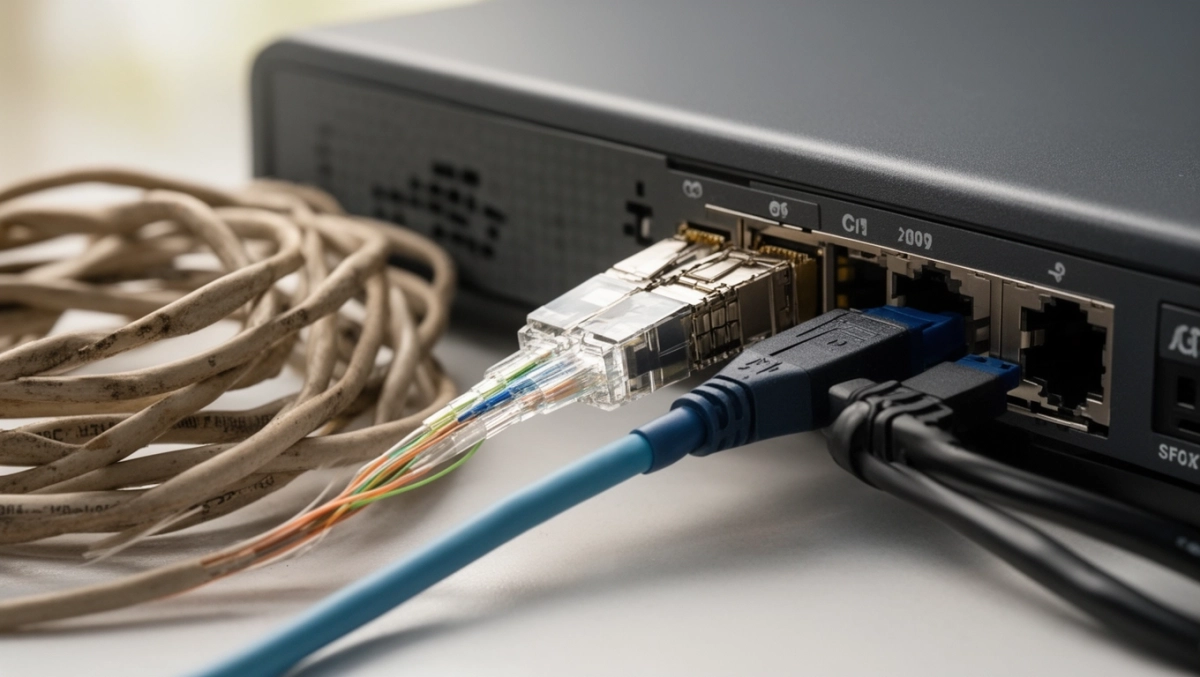 Jaki kabel Ethernet do światłowodu