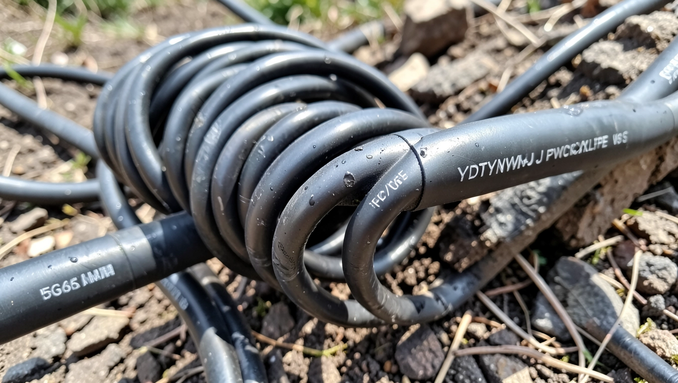 Odporny kabel na warunki zewnętrzne