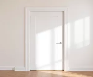 Drzwi wewnętrzne białe z ościeżnicą cena