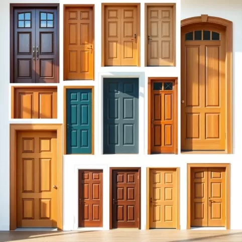 Drzwi zewnętrzne drewniane ceną
