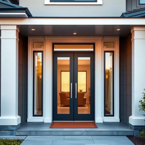 Drzwi zewnętrzne szklane cena