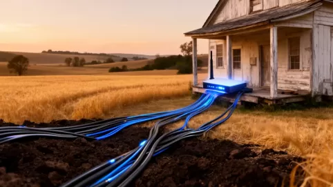 Ile kosztuje światłowód na wsi