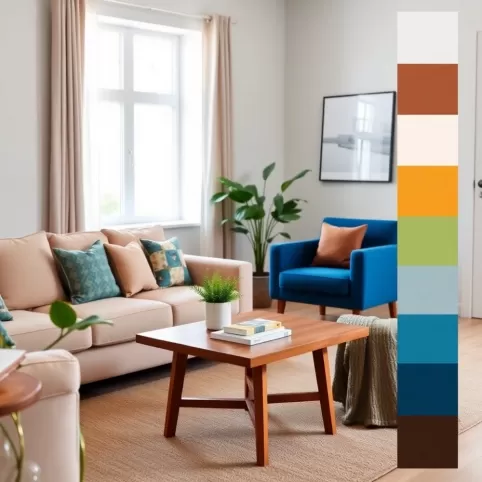 Inspiracje kolorystyczne wnętrz