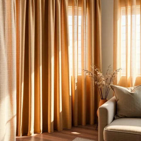 jak dobrać kolor zasłon do wnętrza