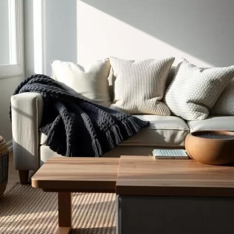 Jak ocieplić czarnobiałe wnętrze