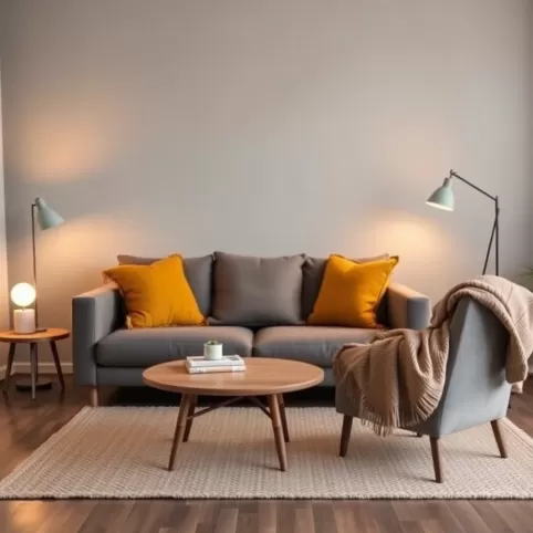 Jak ocieplić szare wnętrza