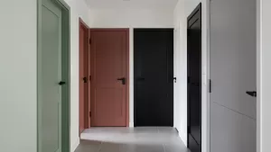 Najmodniejsze kolory drzwi wewnętrznych