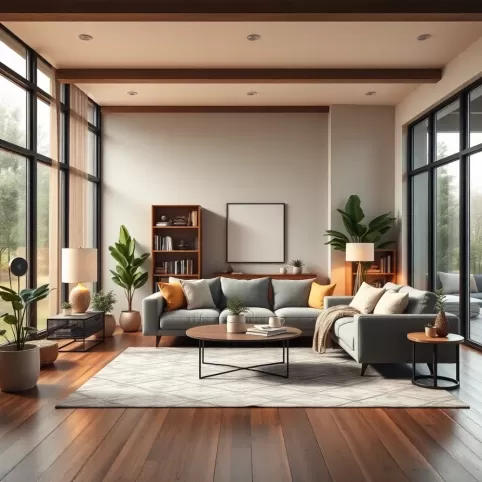 nowoczesne aranżacje wnętrz mieszkalnych