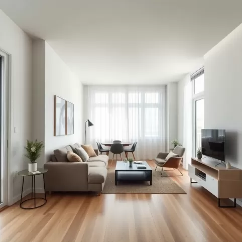 Nowoczesne wnętrza mieszkań