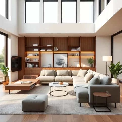 Nowoczesne wnętrza salon