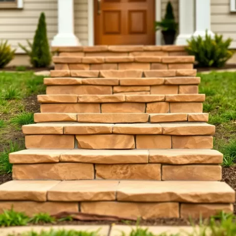 Piaskowiec na schody zewnętrzne cena