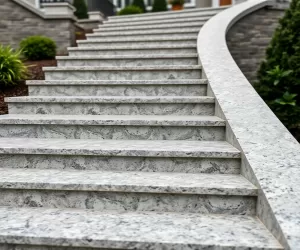 Płyty granitowe na schody zewnętrzne cena