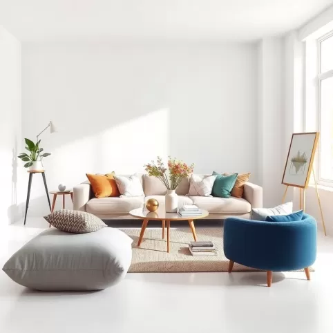 Technik aranżacji wnętrz jakie przedmioty